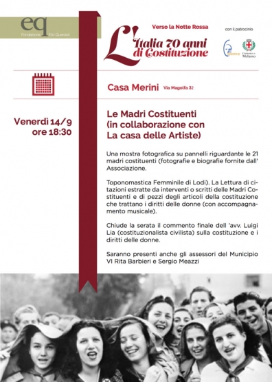 ciclo fondazione madri costituenti